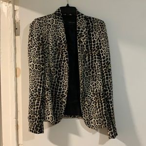 Cheetah Zara blazer